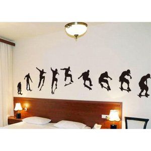 Skateboards/Skateboarding Wall Sticker